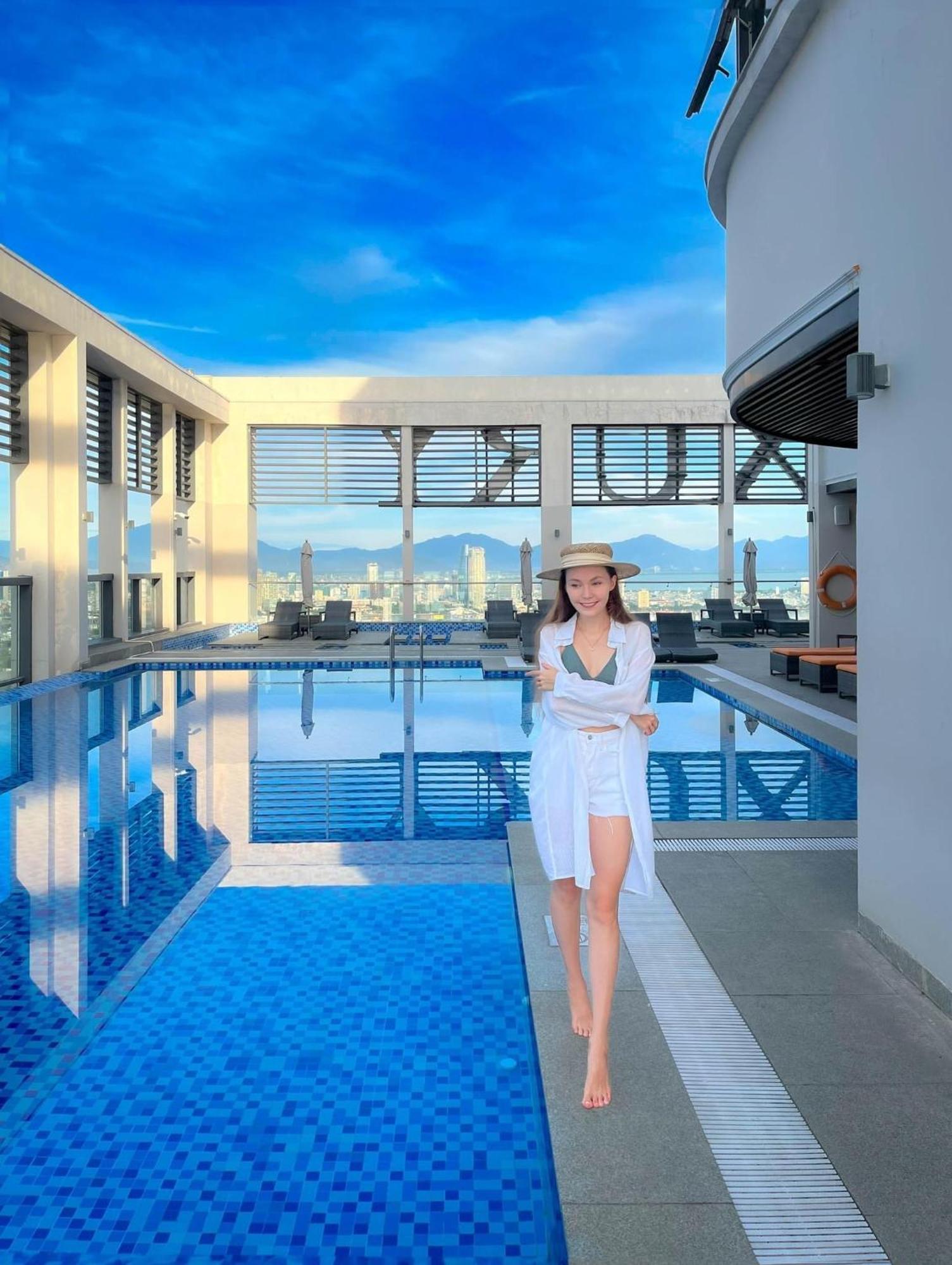 Luxury Apartment - Rooftop Swimming Pool - Beach Front - Hinata Apartment Da Nang Esterno foto